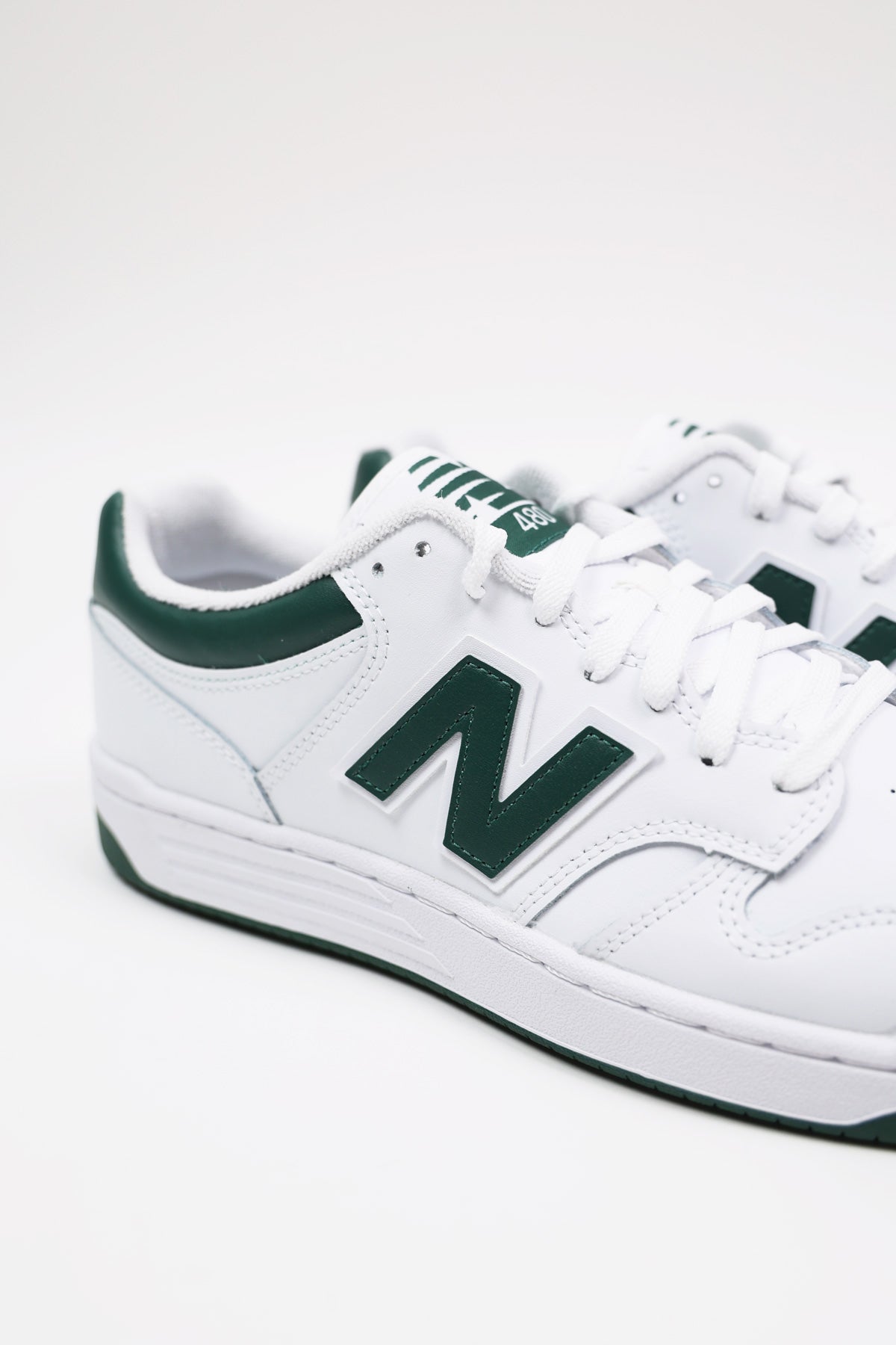New Balance - 480 - White/Green - Canoe Club