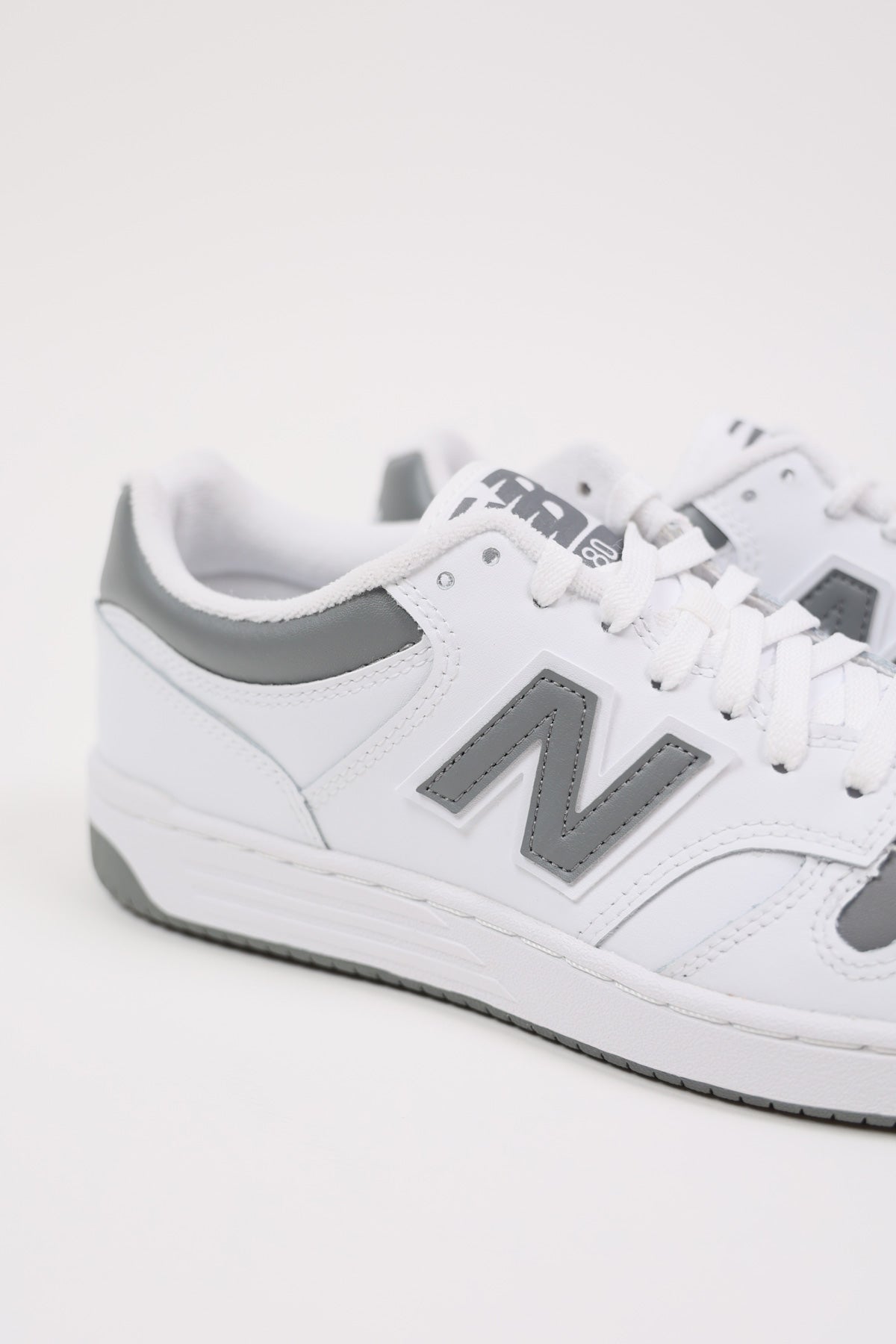 New Balance - 480 - White/Grey - Canoe Club