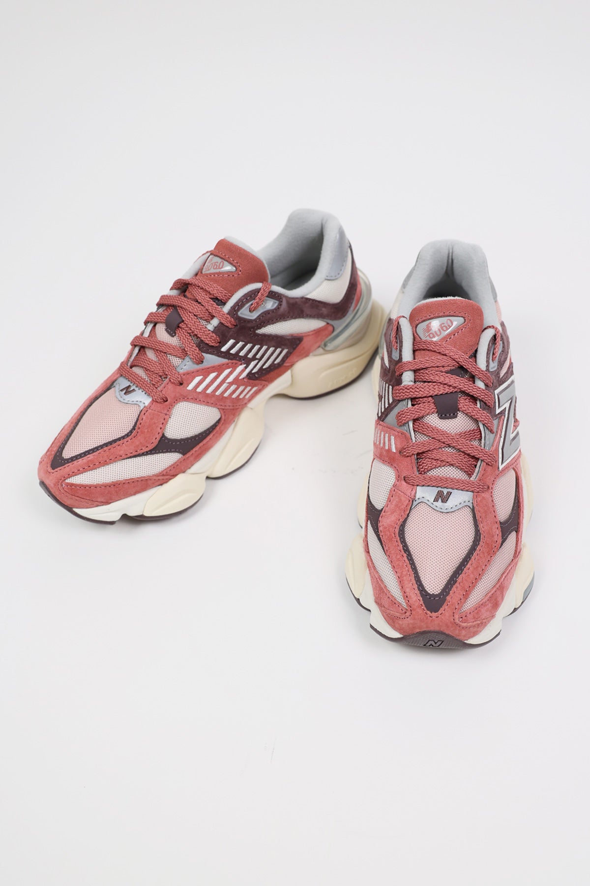 New Balance - 9060 - Mineral Red/Truffle/Rain Cloud - Canoe Club