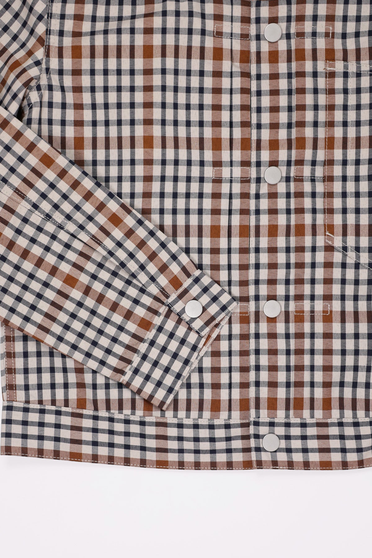 Nigel Cabourn - Japanese Type I - Stone Check - Canoe Club