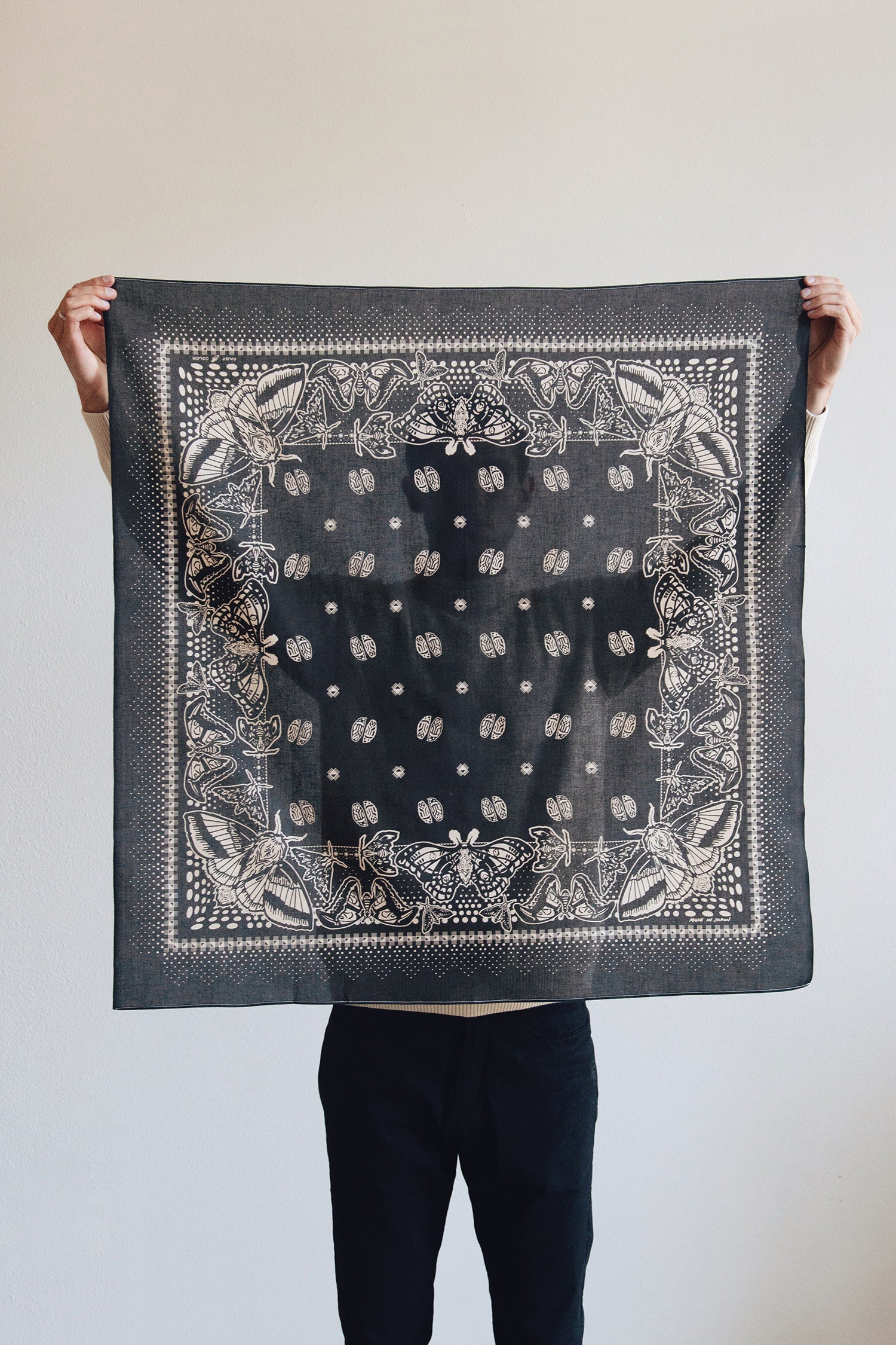 One Ear Brand - "Nighthings" Bandana - Olive Black - Canoe Club