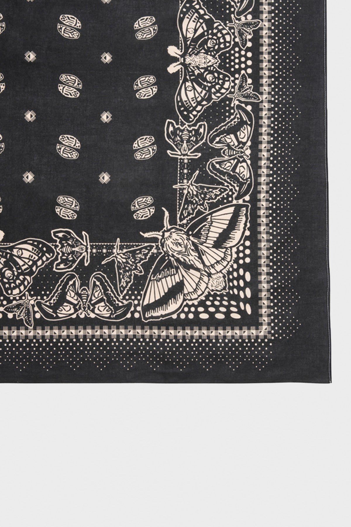 One Ear Brand - "Nighthings" Bandana - Olive Black - Canoe Club
