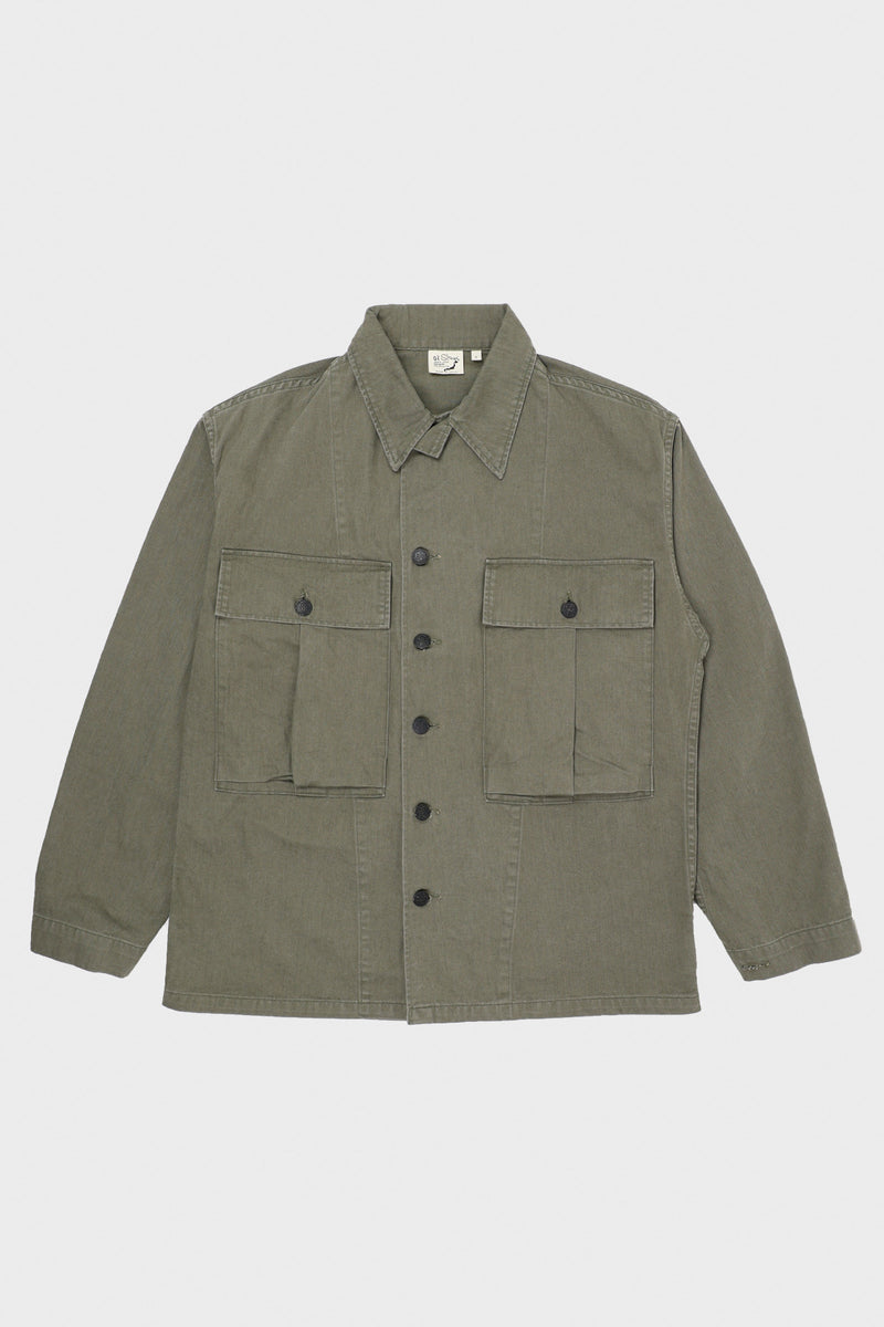 US Army Fatigue Shirt - Green Used