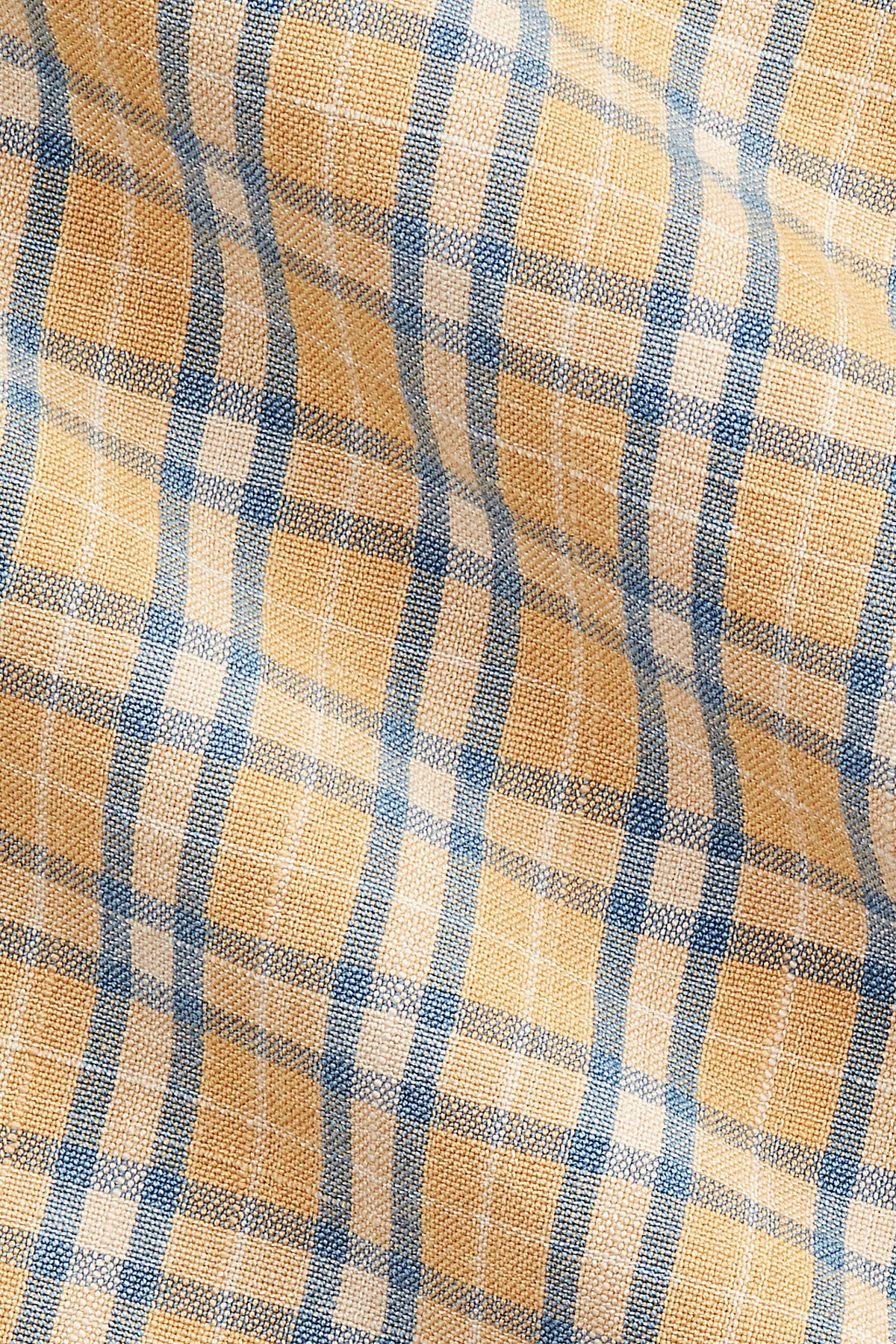 RRL - Plaid Woven Workshirt - Tan/Indigo - Canoe Club