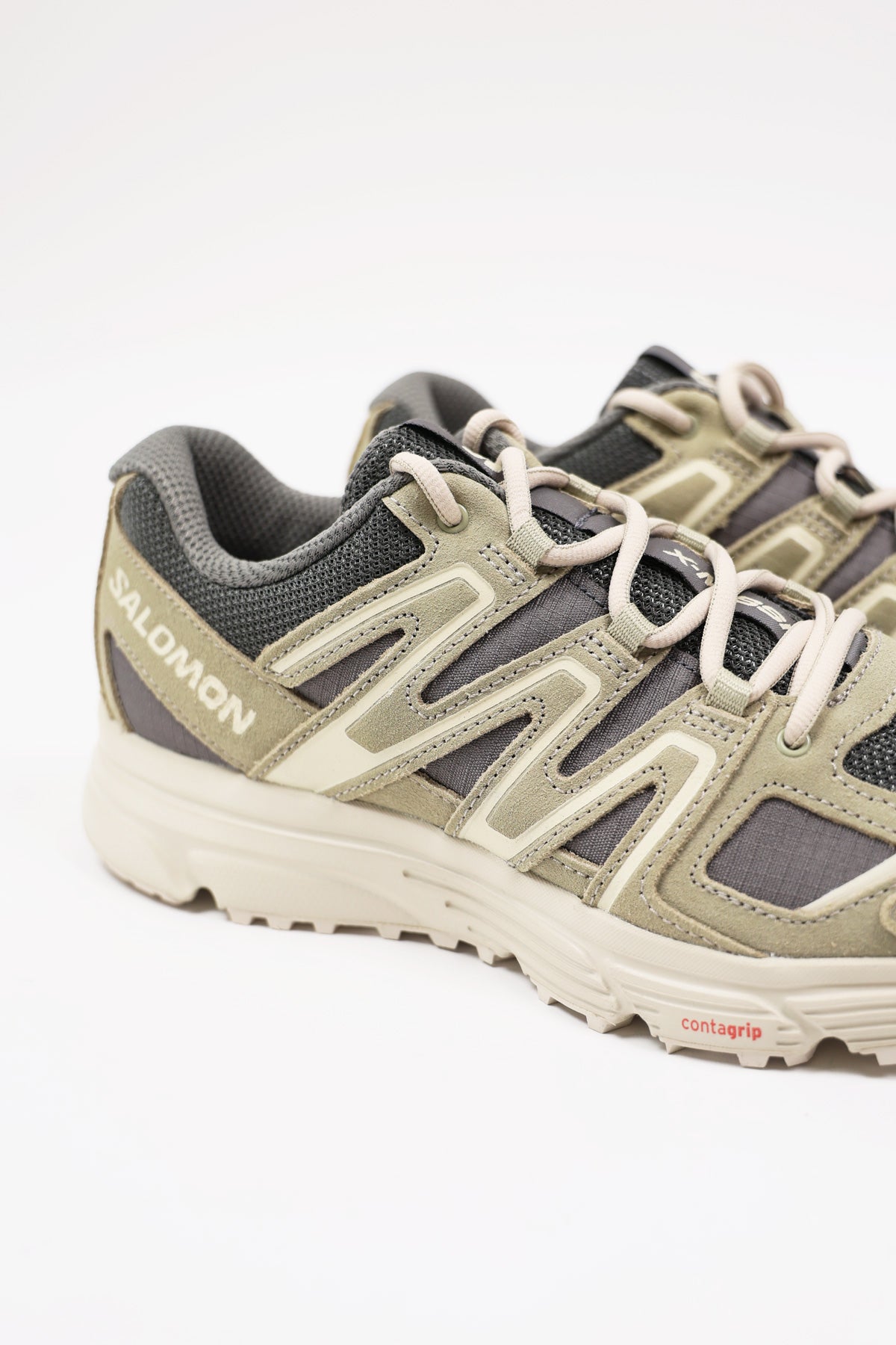 Salomon Advanced - X-Mission 4 Suede - Pewter/Moss Gray/Moth - Canoe Club