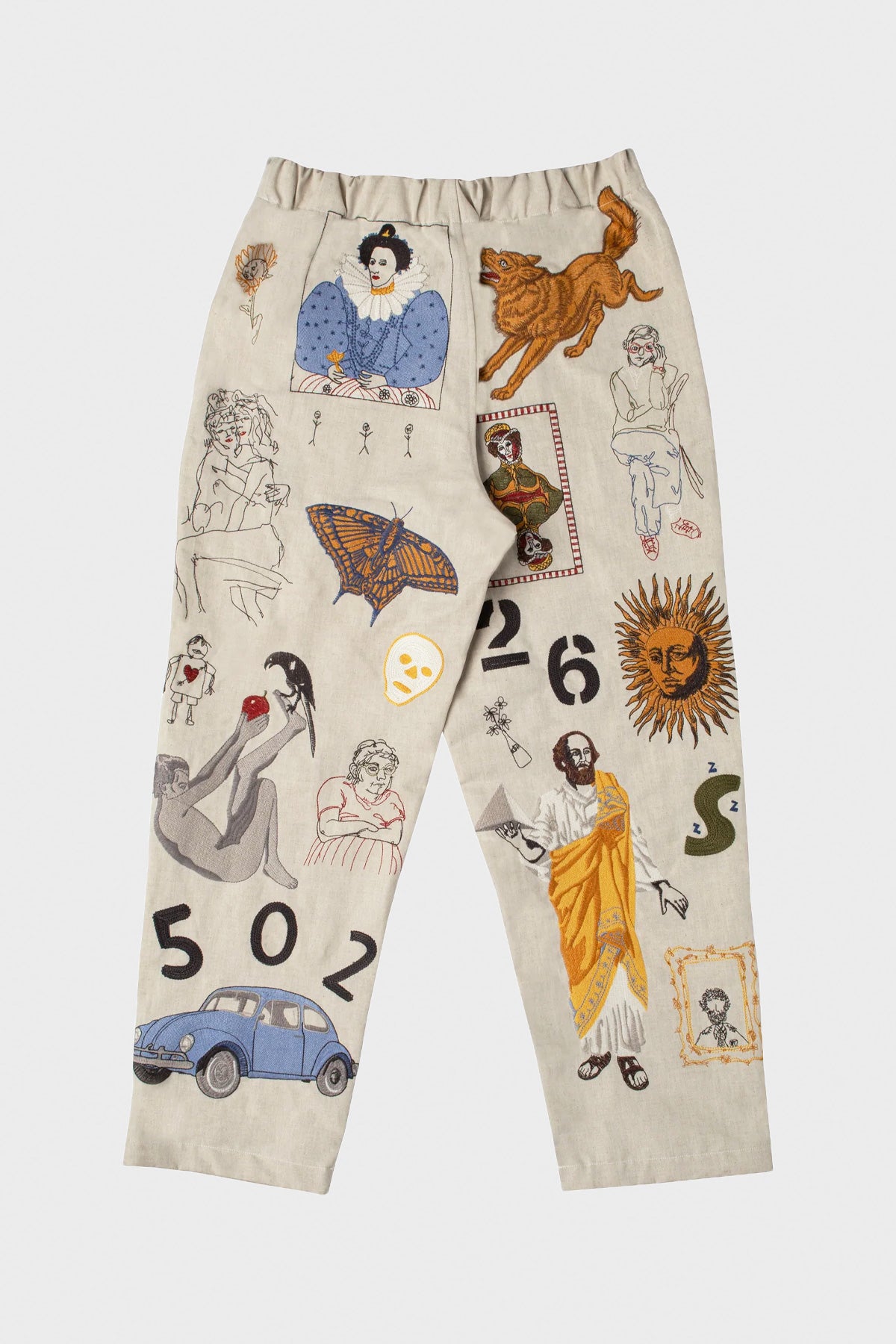 Samuel Zelig - Gallery Pant - Multi - Canoe Club