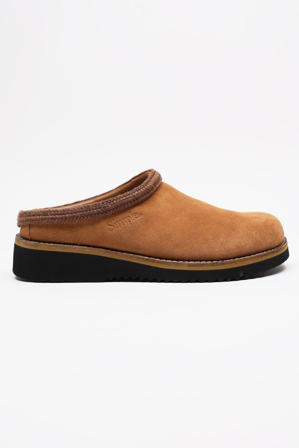 Simple - Original Clog - Suede - Rust - Canoe Club