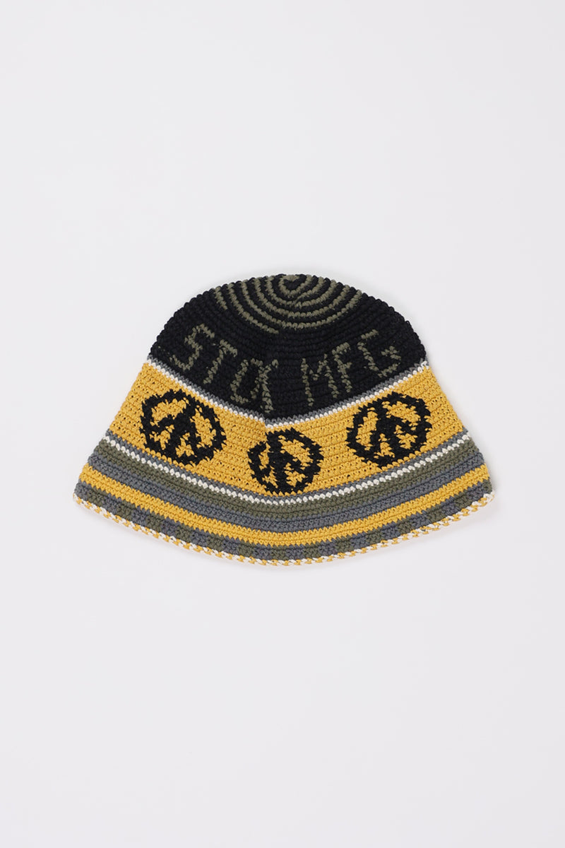 割引売上 新品 Story mfg. BREW HAT MUSTARD PEACE ハット | www