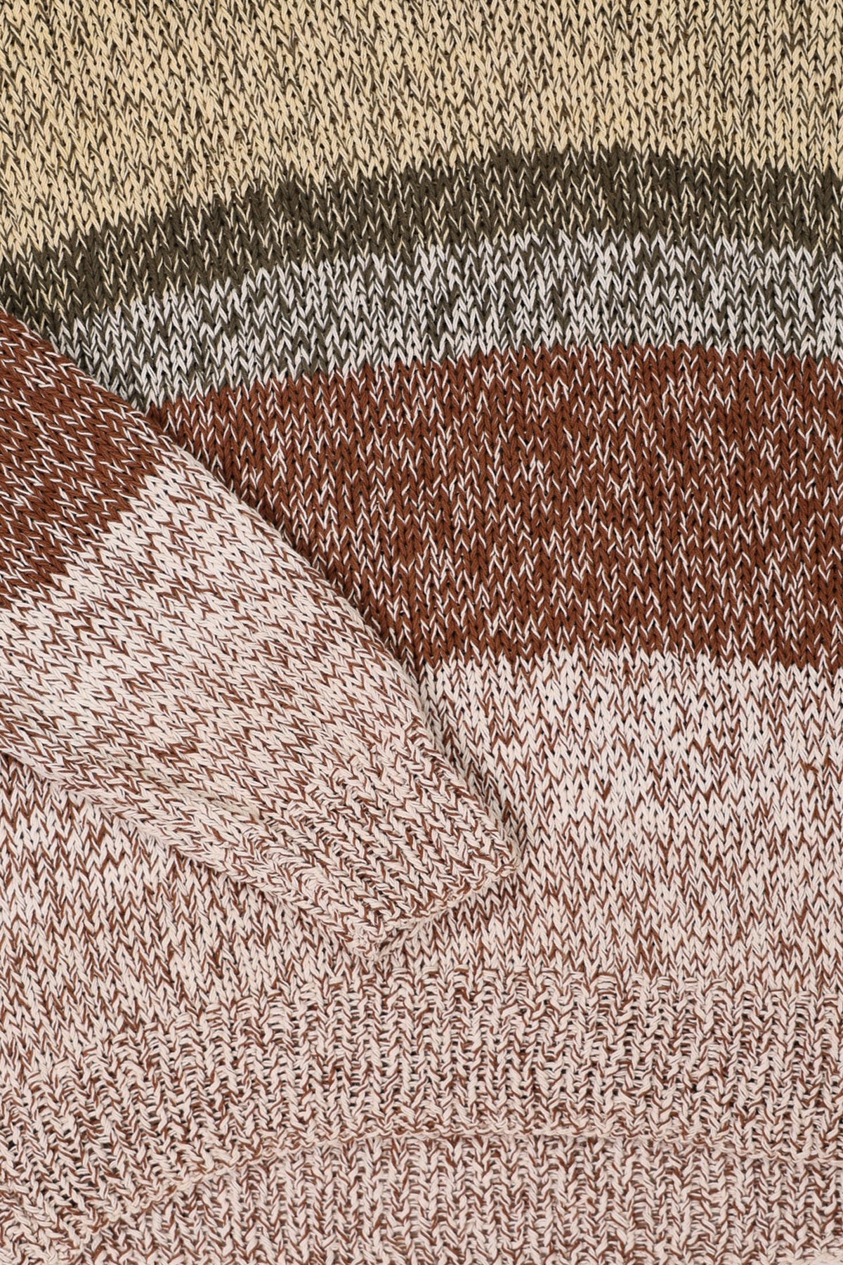 Story Mfg. - Keeping Jumper Treefall Handknit - Olive - Canoe Club