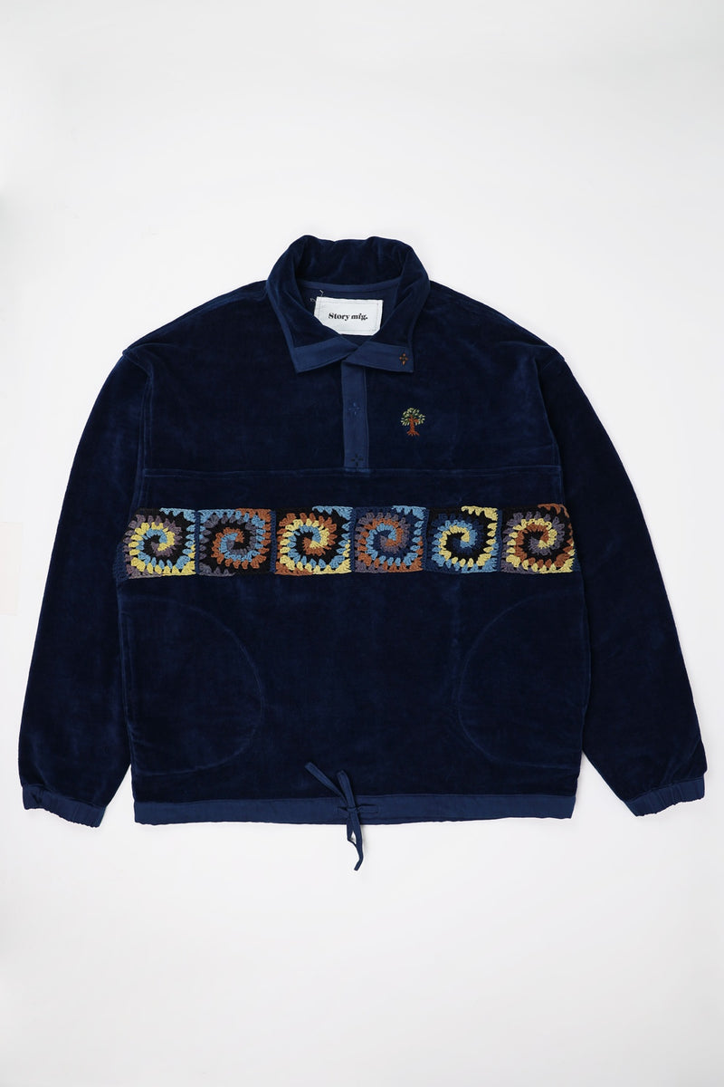 Story Mfg. Polite Pullover | Dark Indigo | Canoe Club