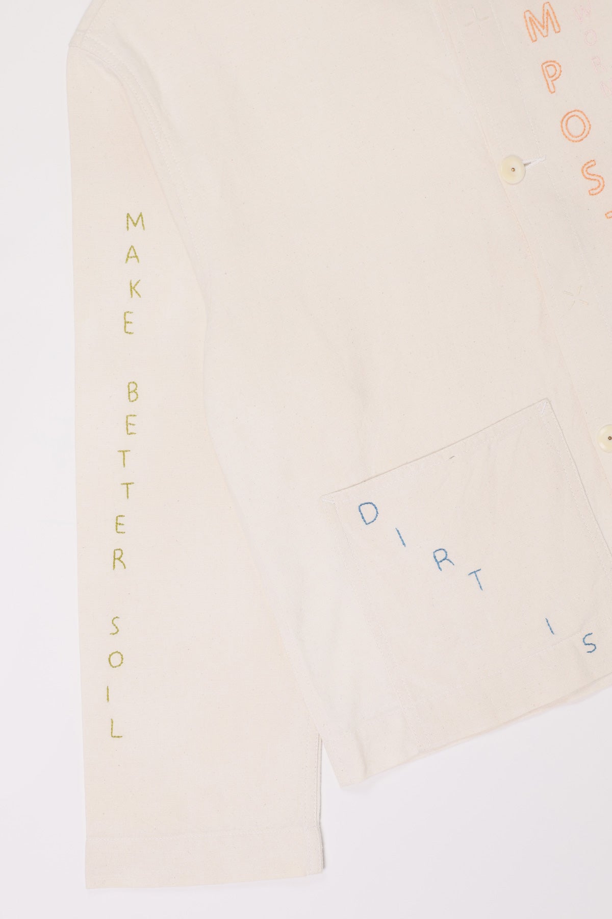 Story Mfg. - SOT Jacket - Ecru Ground Hugger - Canoe Club