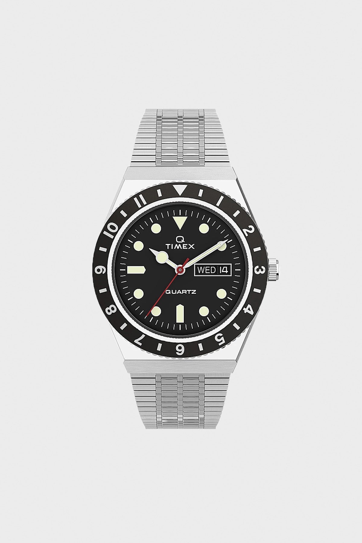 Timex - Q Reissue 38mm Stainless Steel Case - Black - Canoe Club