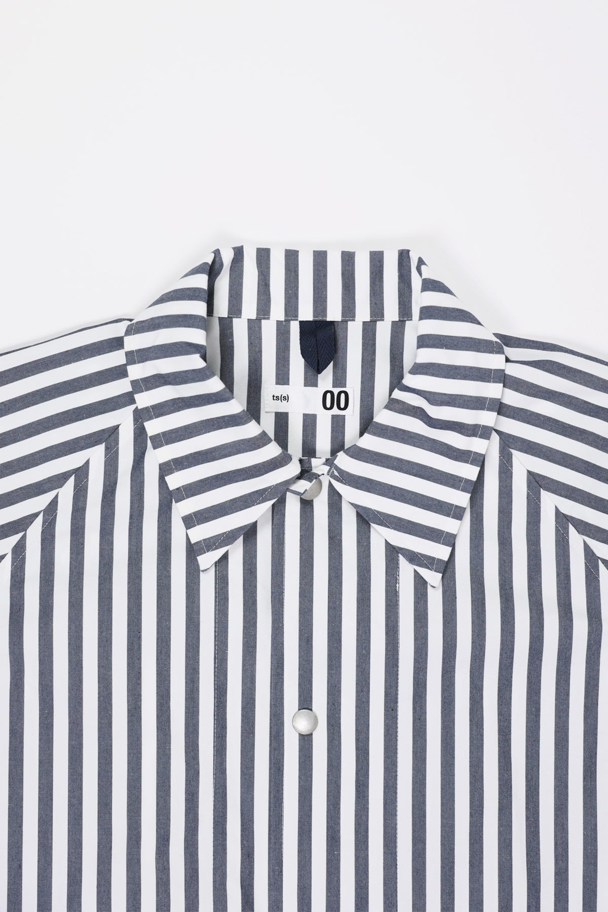 ts(s) - Block Stripe Coach Jacket - Navy/White - Canoe Club