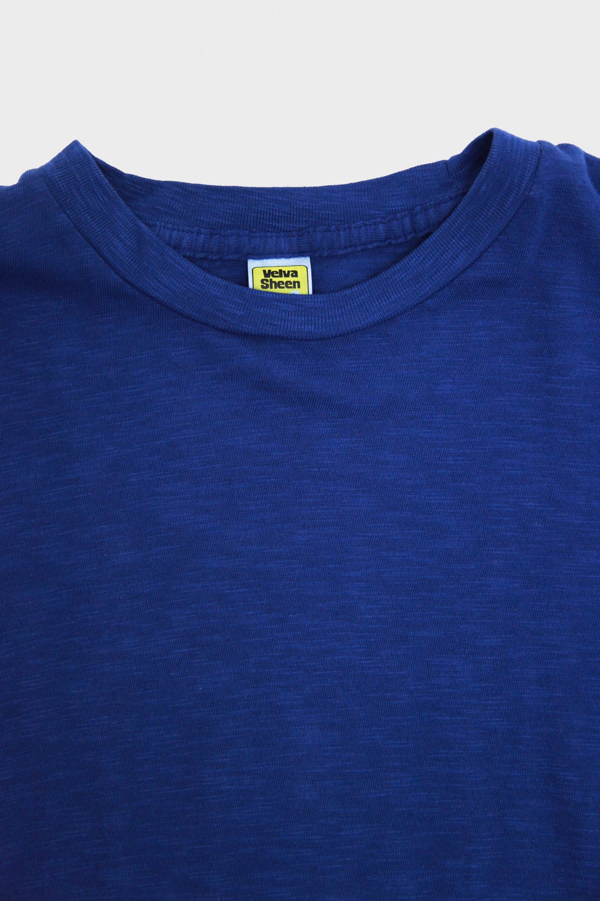 Velva Sheen - Short Sleeve Rolled Tee - Blue - Canoe Club