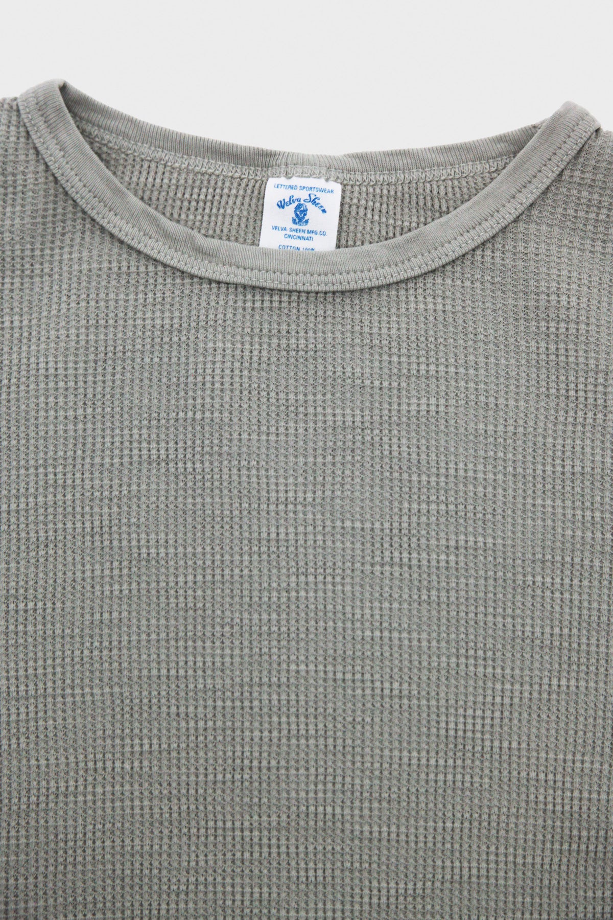 Velva Sheen - Slub Thermal - Grey - Canoe Club