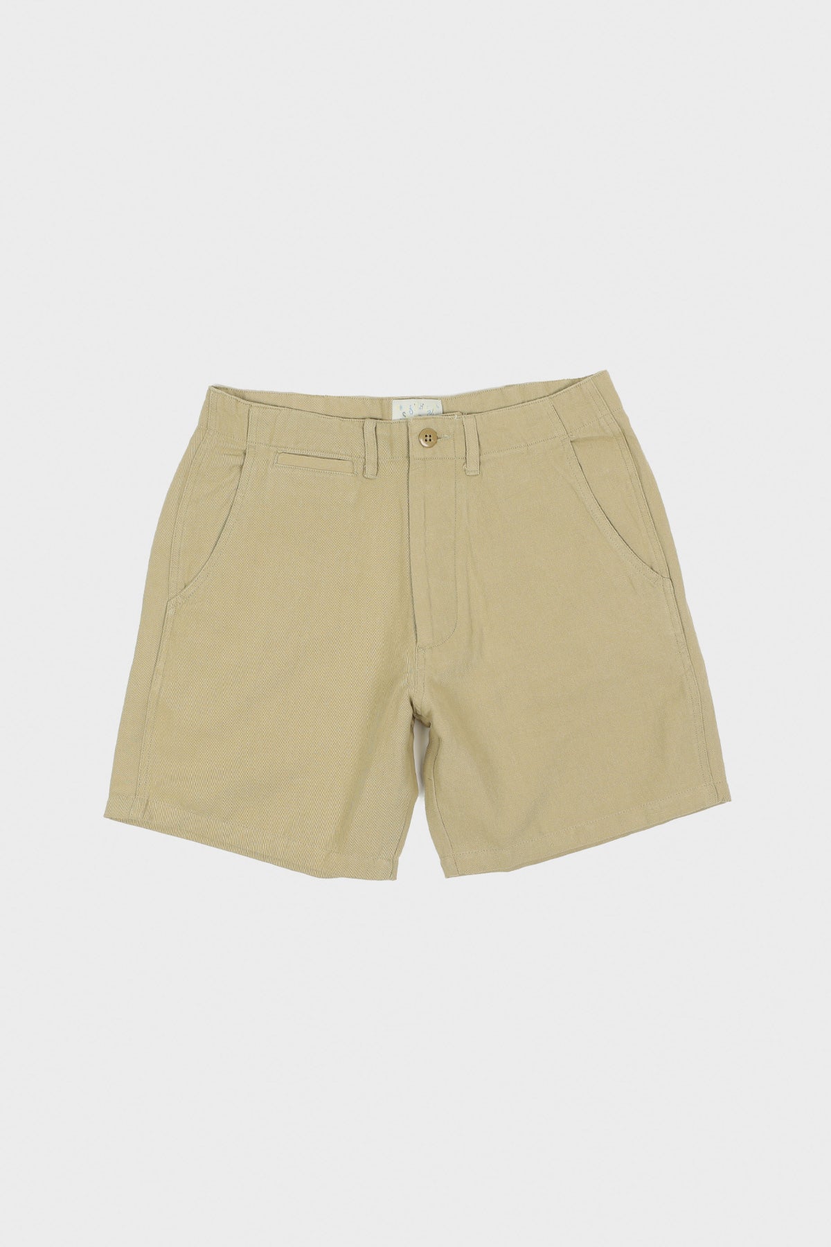 Wythe - Cotton/Linen Shorts - Camp Khaki - Canoe Club