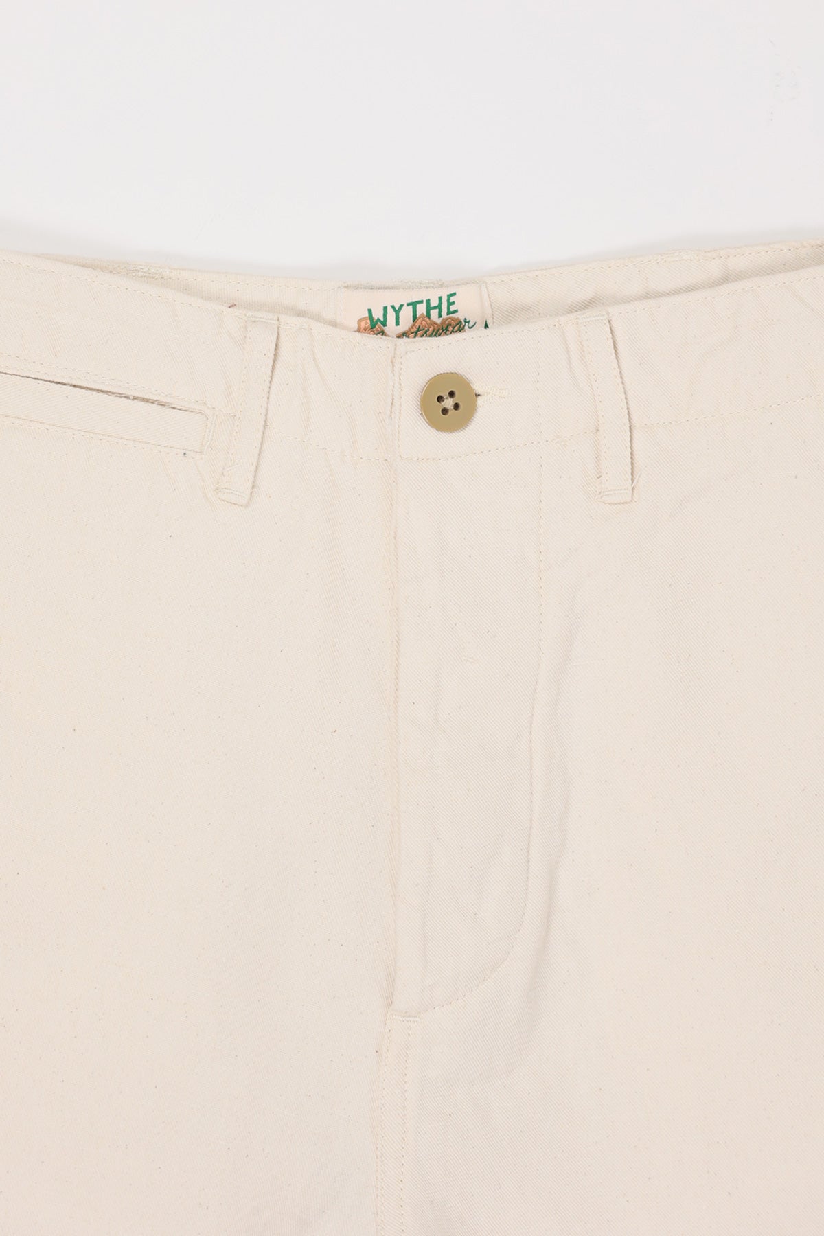 Wythe - Cotton/Linen Shorts - Unbleached - Canoe Club