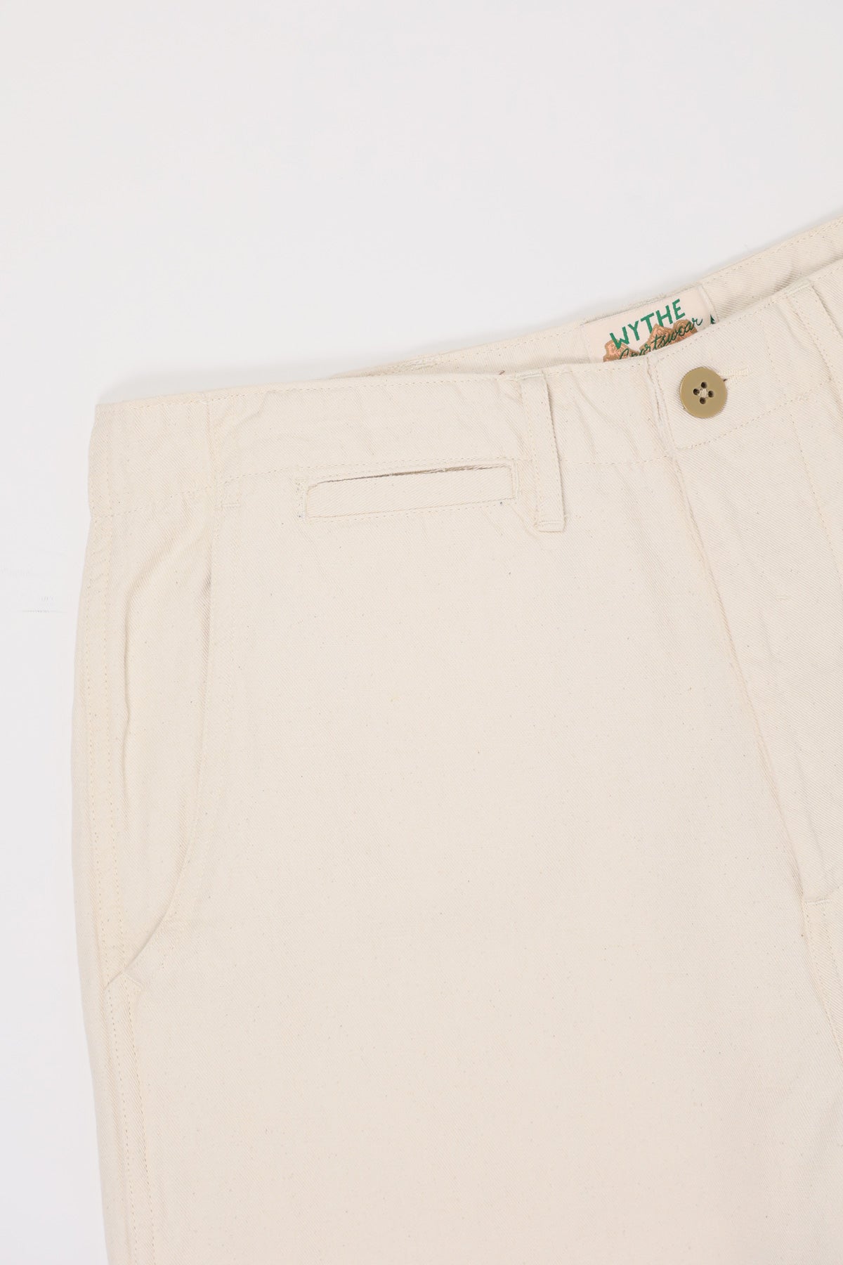 Wythe - Cotton/Linen Shorts - Unbleached - Canoe Club