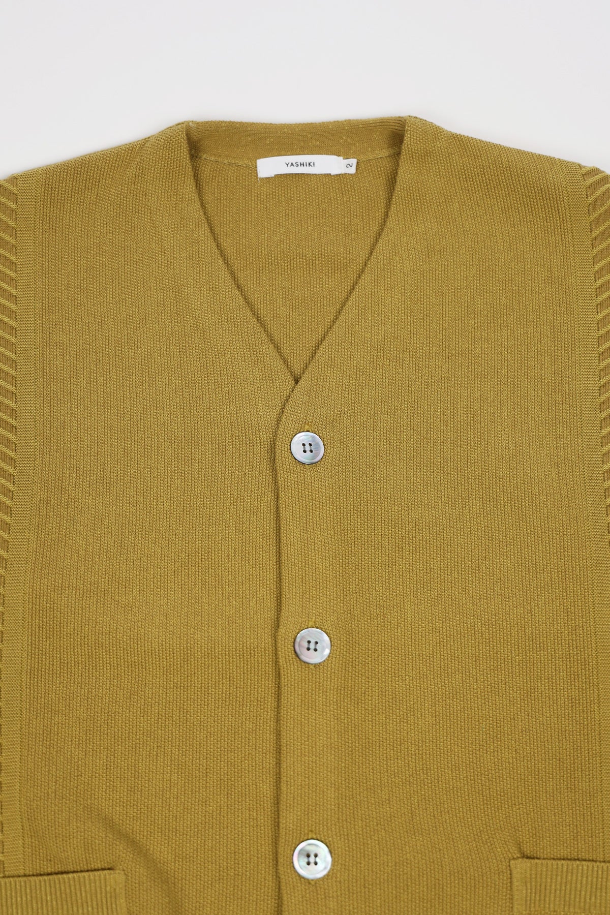 Yashiki - Hanaikada Cardigan - Citron - Canoe Club