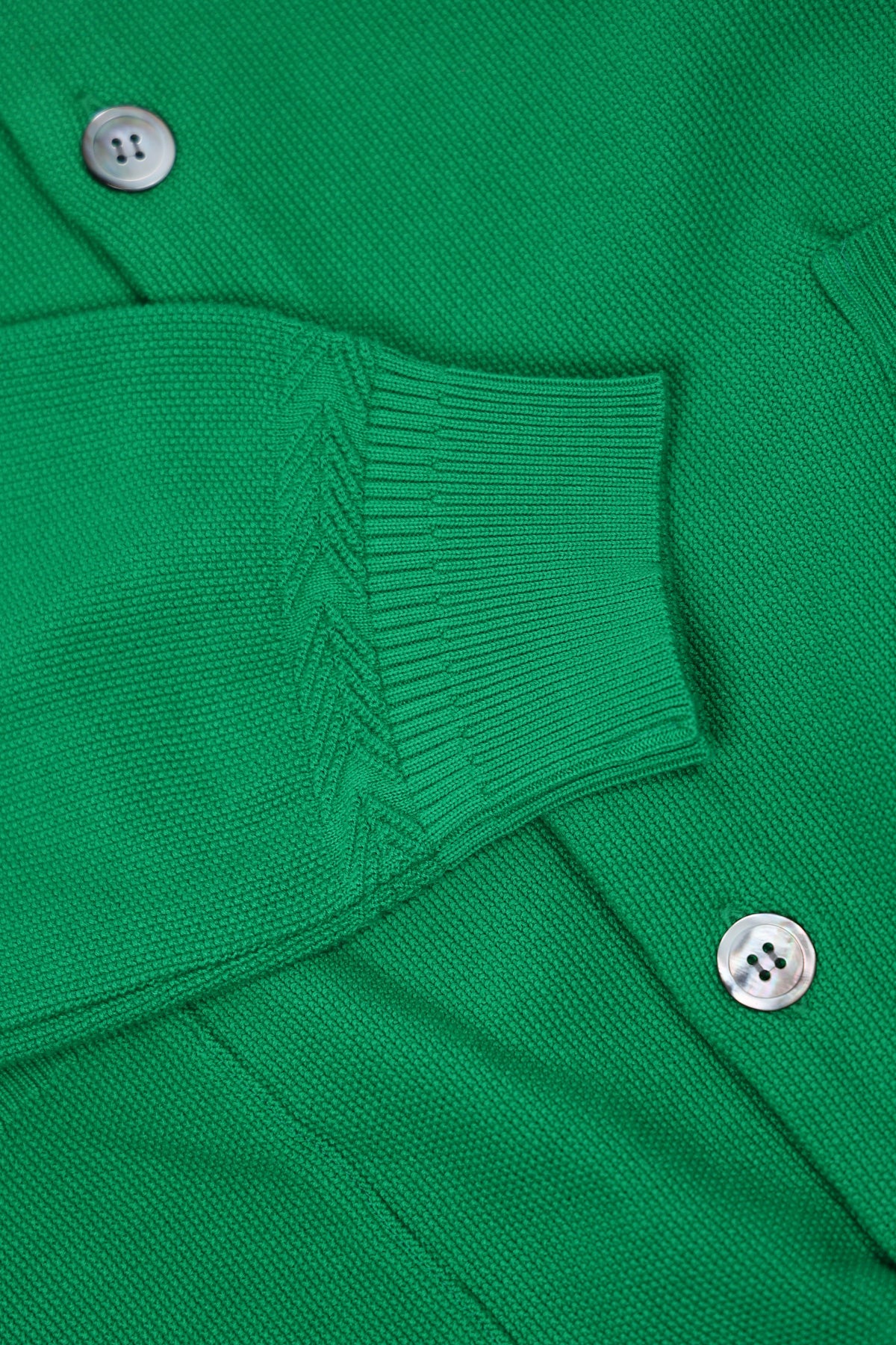 Yashiki - Hanaikada Cardigan - Kelly Green - Canoe Club