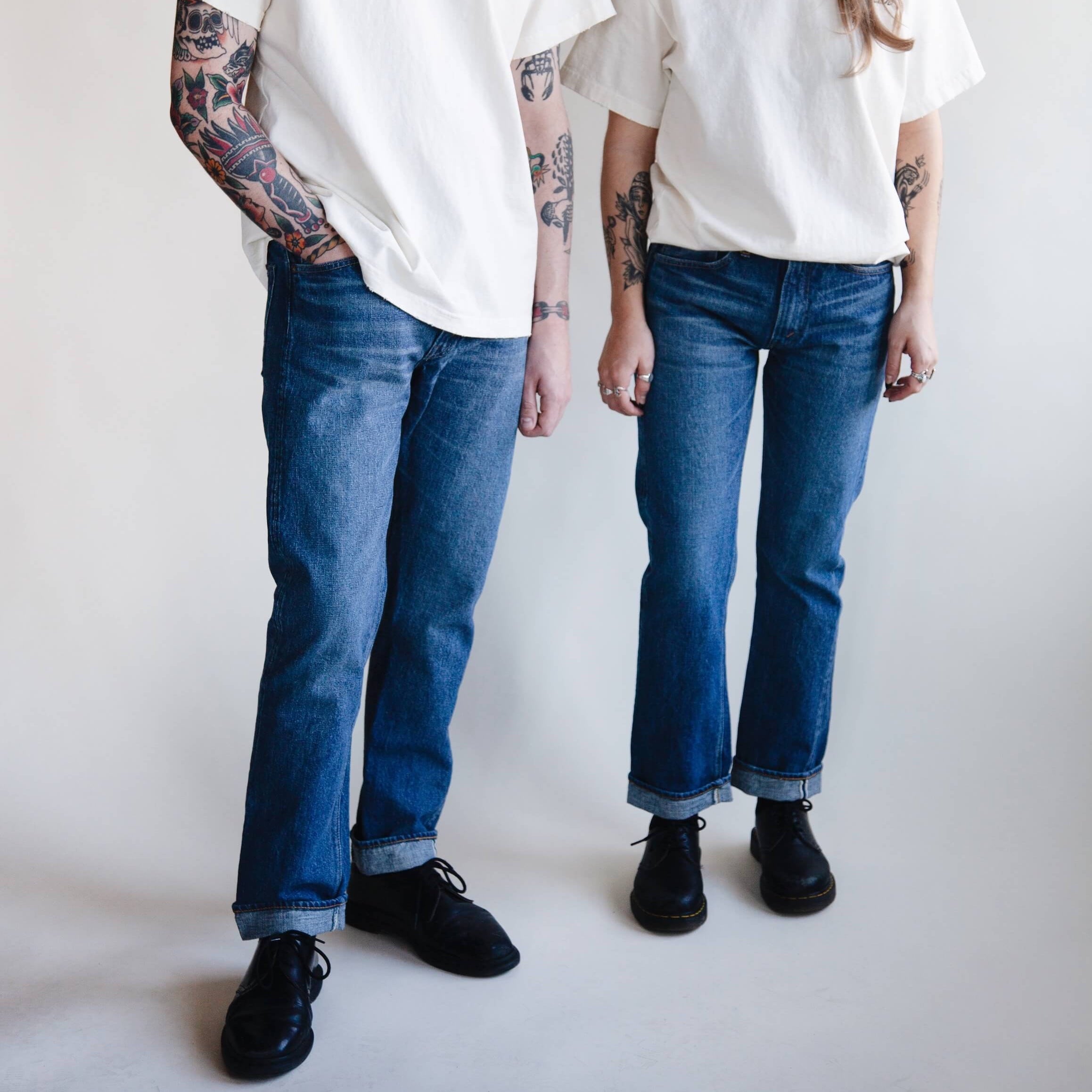 orslow 107 denim jeans feature