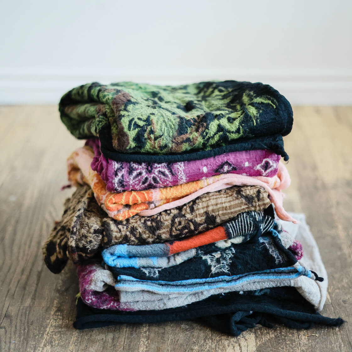 Kapital clothing japan scarf feature
