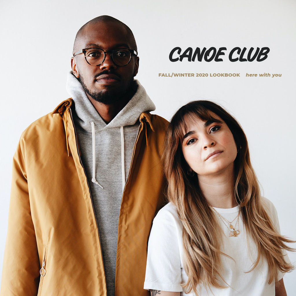 Canoe club Fall winter 2020 lookbook feature image