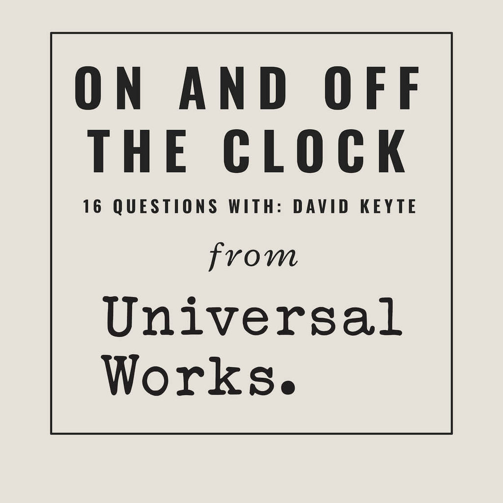 interview with david keyte from universal works