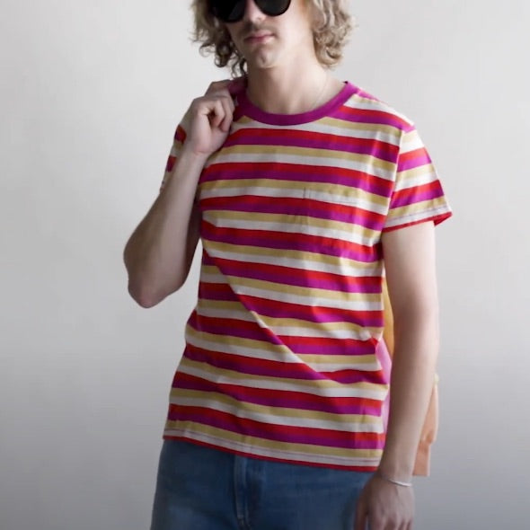Levi's Vintage Clothing Jacket Tee Jeans On-Body