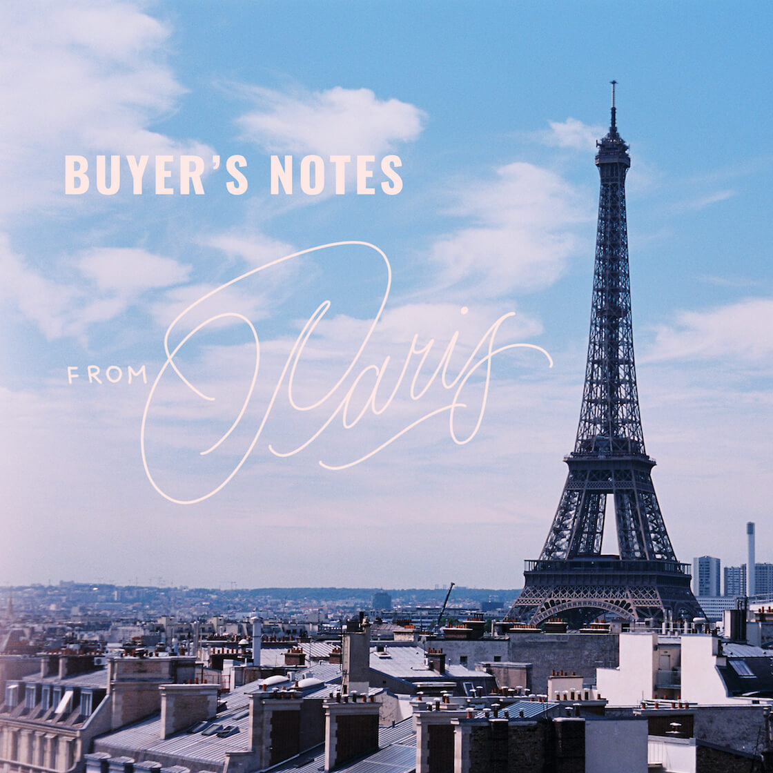 Canoe Club Menswear buyers notes feature