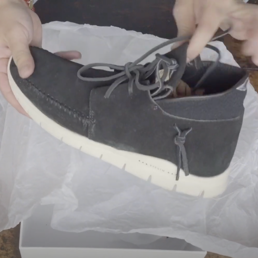 Unboxing the Visvim Ute Moc Trainer in Black