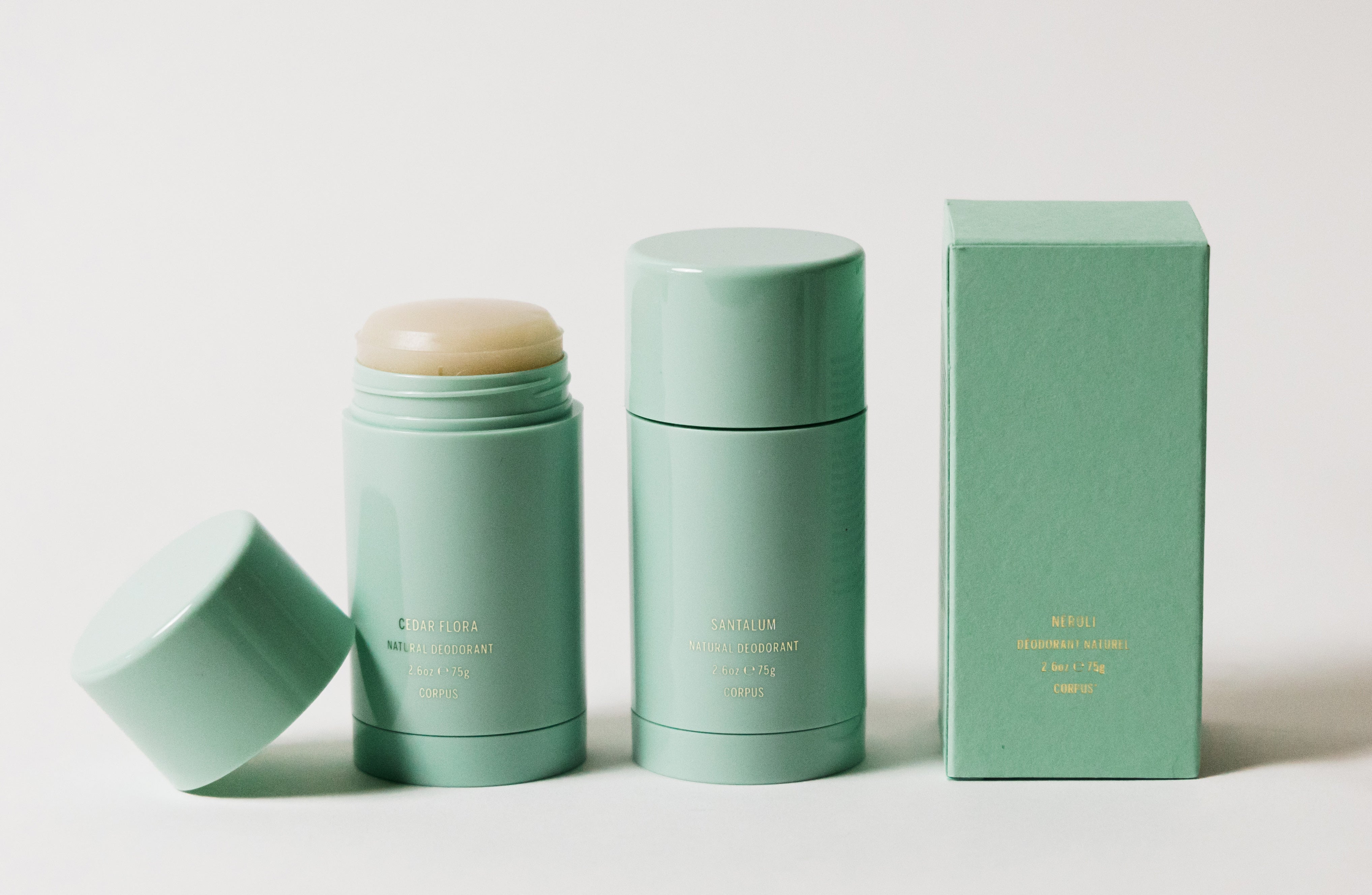 corpus deodorant collection at canoe club