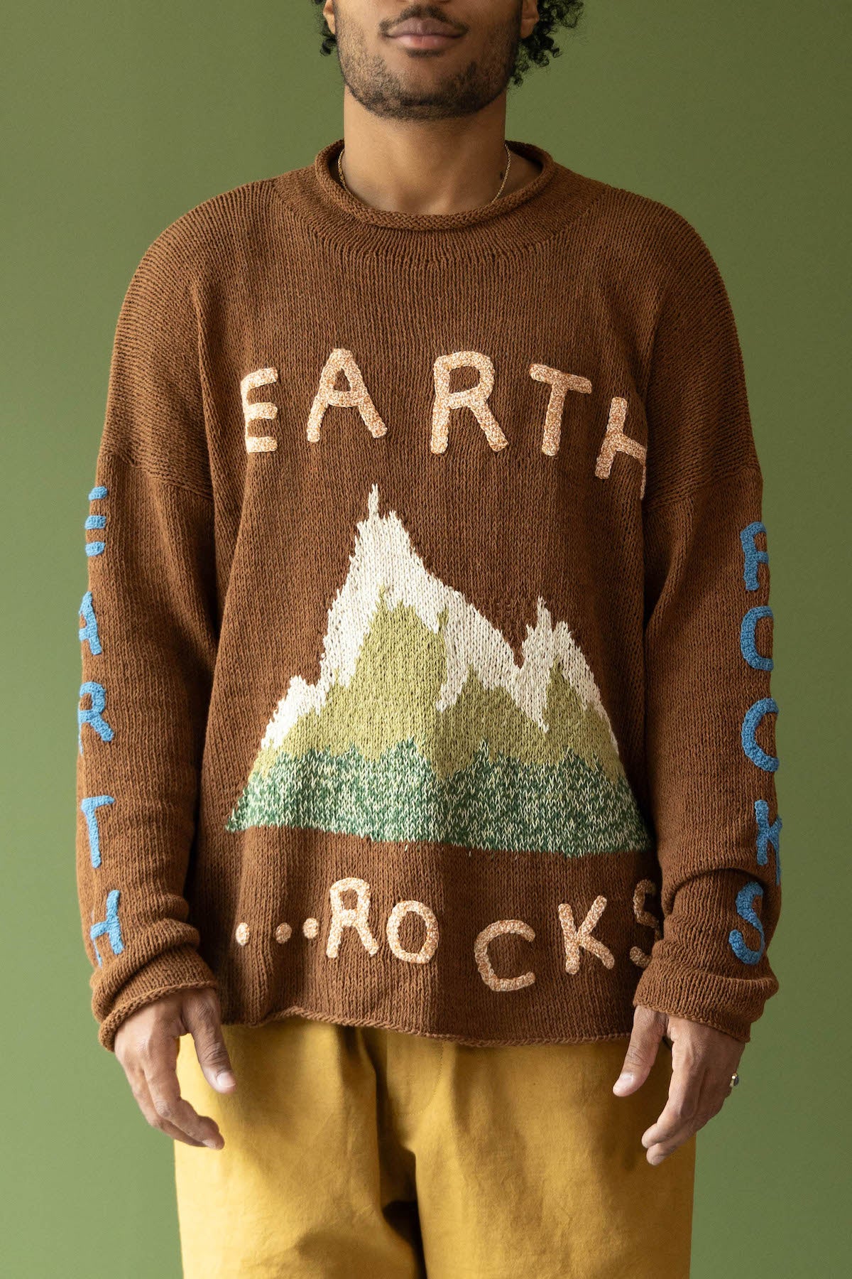 Story Mfg. - Twinsun Rollneck - Brown Earth Rocks - Canoe Club