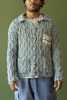 Story Mfg. - Grandad Cardigan - Twisted Purple - Canoe Club