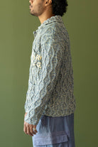 Story Mfg. - Grandad Cardigan - Twisted Purple - Canoe Club