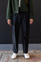 Lemaire - Relaxed Pants - Ash Black - Canoe Club
