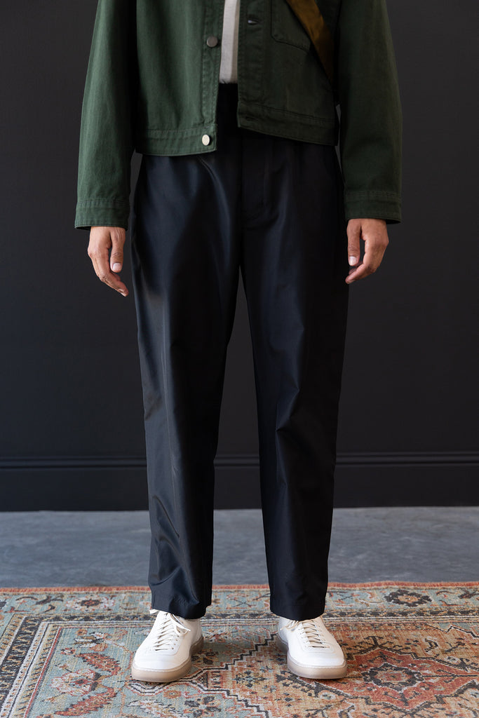 Lemaire - Relaxed Pants - Ash Black - Canoe Club