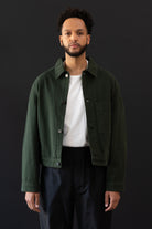 Lemaire - Boxy Trucker Jacket - Green - Canoe Club