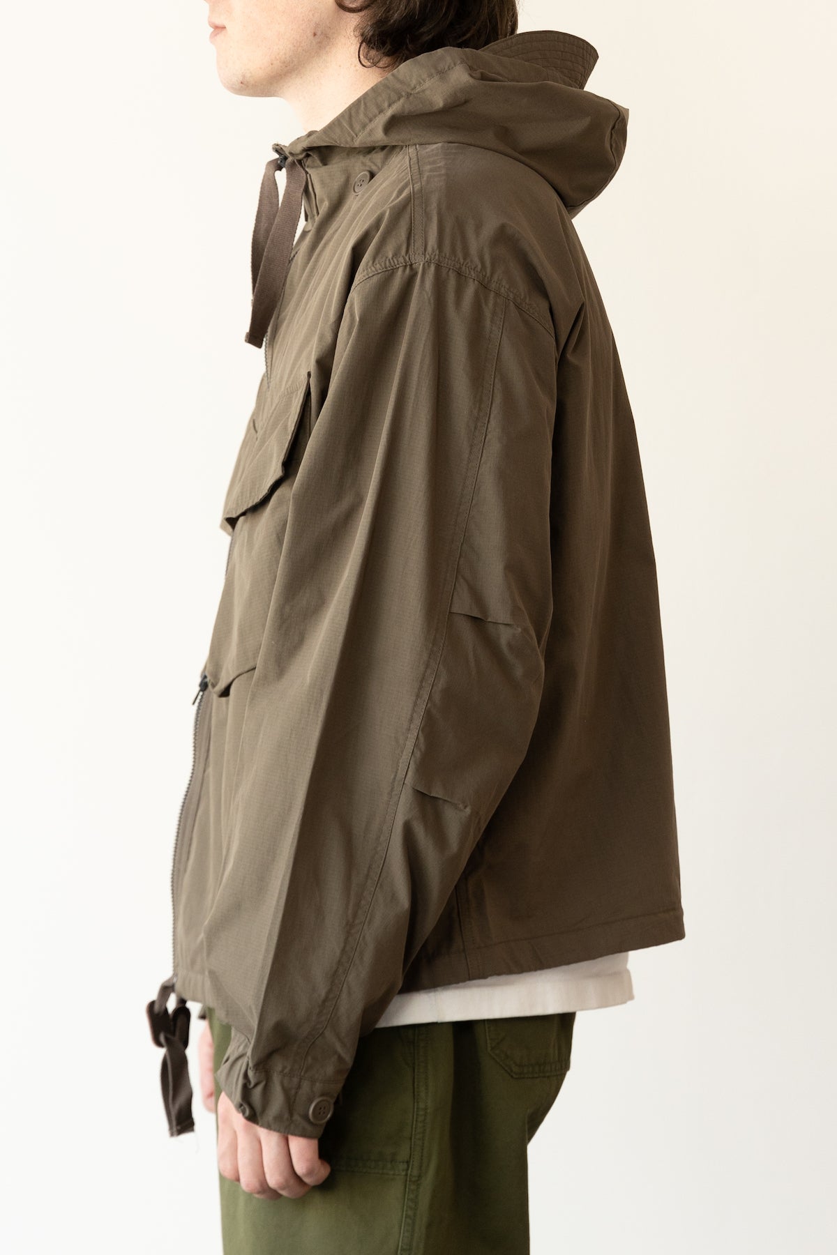 Smock Hooded Parka - Olive