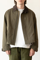FrizmWORKS - Heritage Hunting Jacket - Olive - Canoe Club