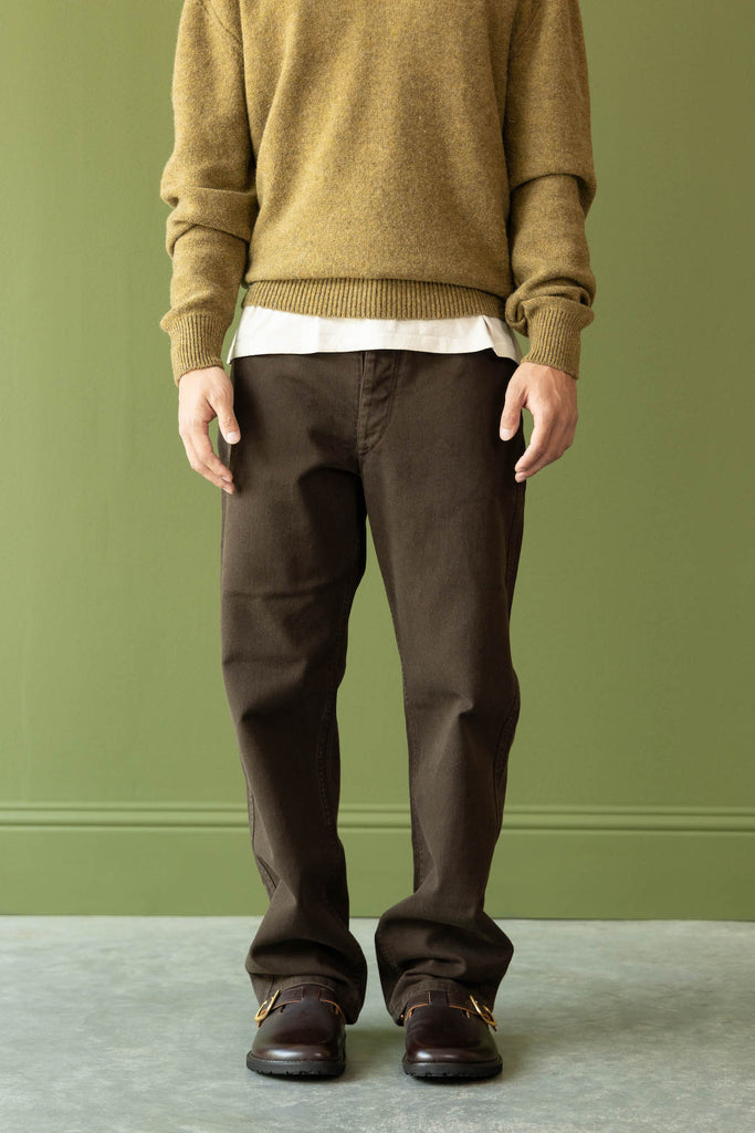 Lemaire - Curved 5 Pocket Pants - Espresso - Canoe Club