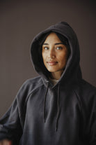 Healthknit - Classic Sweat Hoodie - Faded Black - Canoe Club