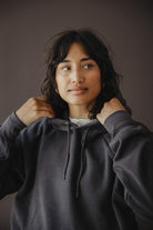 Healthknit - Classic Sweat Hoodie - Faded Black - Canoe Club