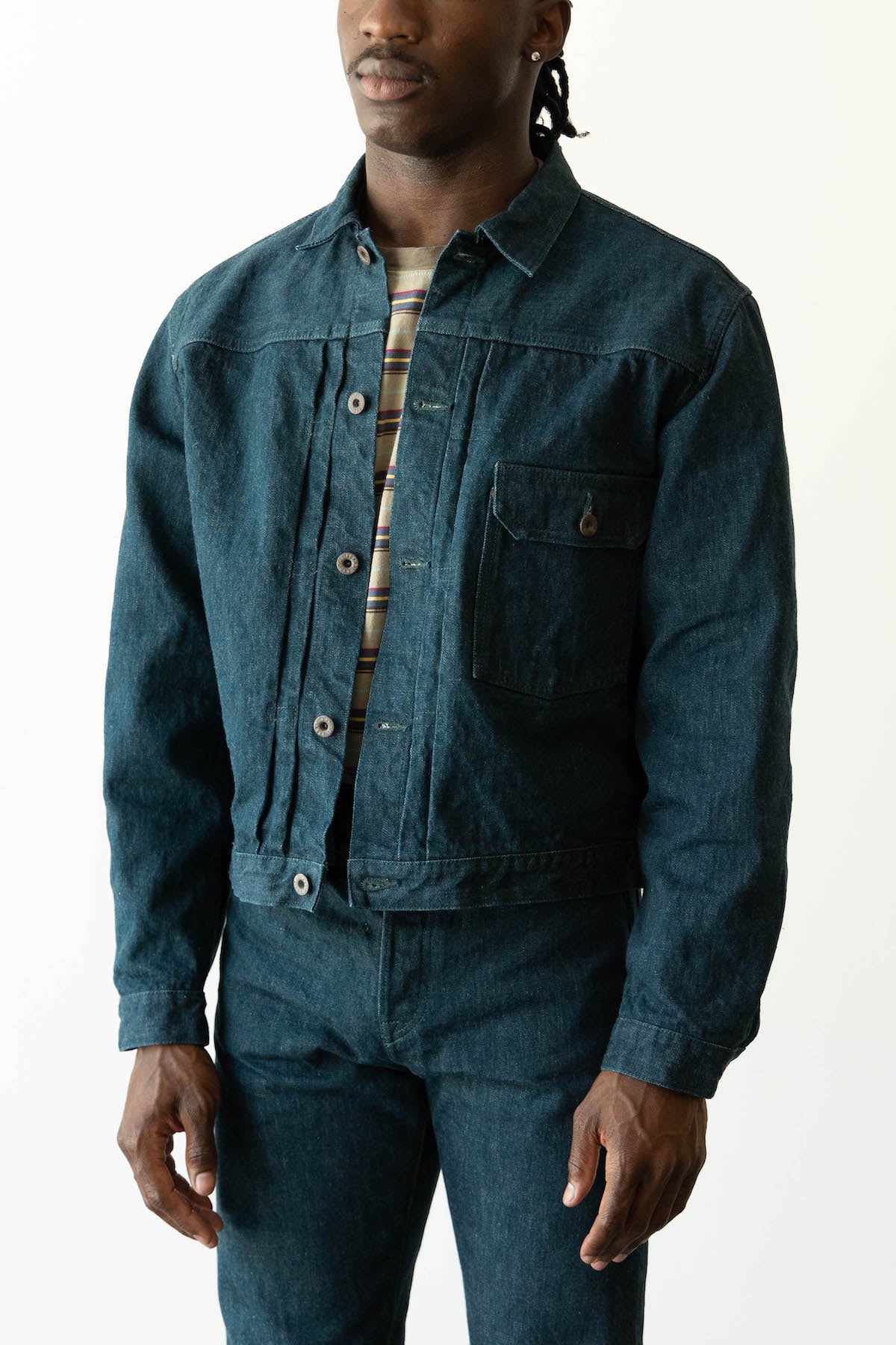 Kapital No.4 Plant Dyed Denim 1st JKT | Canoe Club Kapital No.4 Plant Dyed Denim 1st JKT | Canoe Club