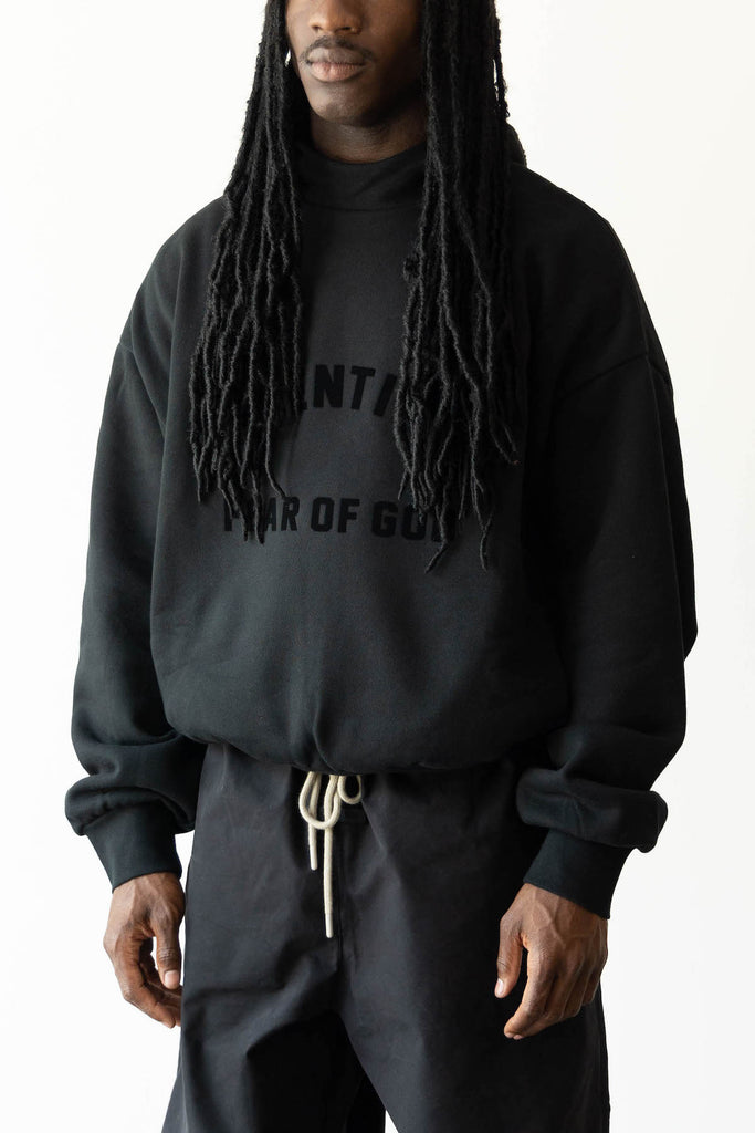 Fear of God Essentials - Hoodie Core - Jet Black - Canoe Club