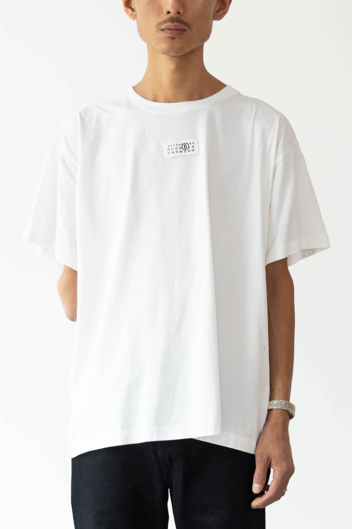 Number Tee - White