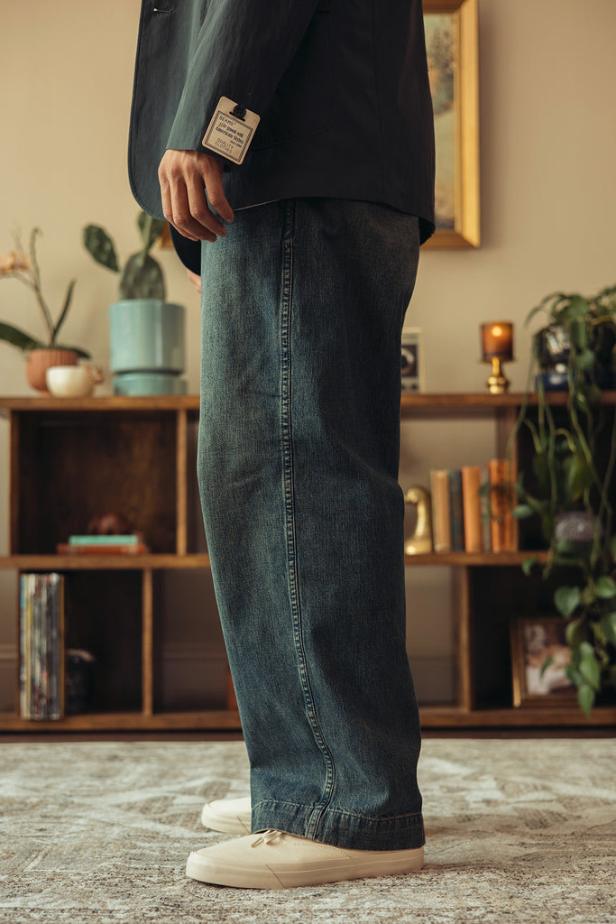 Beams Plus - Denim MIL Trousers Double Dye - Used - Canoe Club