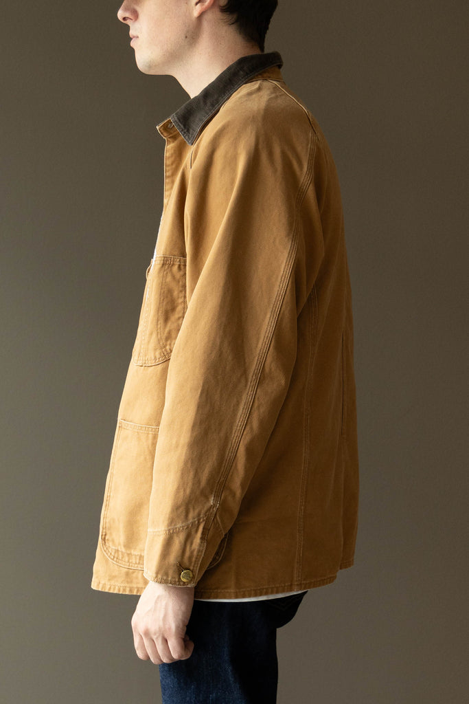 orSlow - 1950s Brown Duck Coverall - Brown - Canoe Club