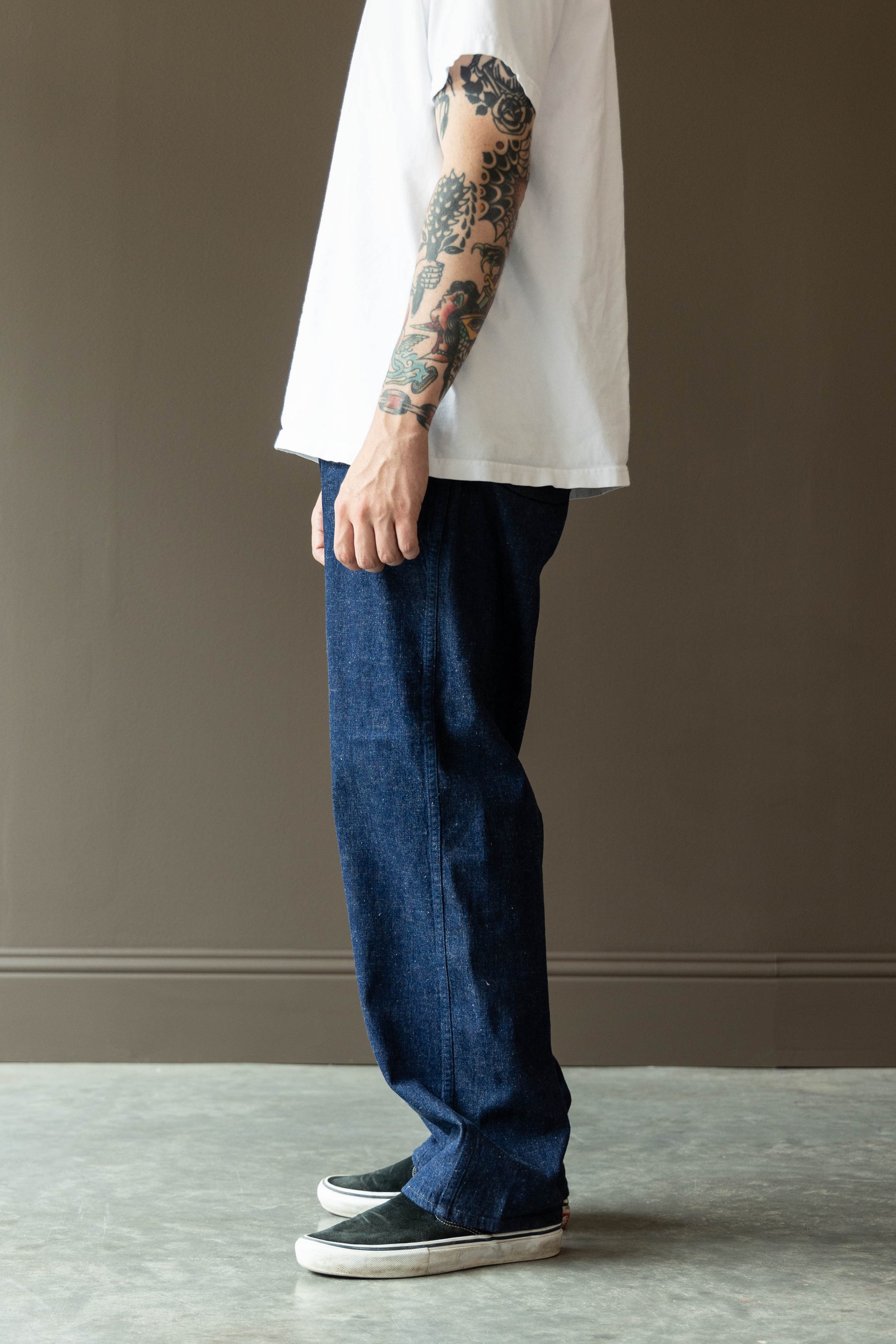 OrSlow U.S. Navy Denim Utility Pants | One Wash | Canoe Club