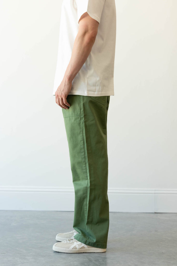 FrizmWORKS - Regular Fatigue Pants - Sage Green - Canoe Club